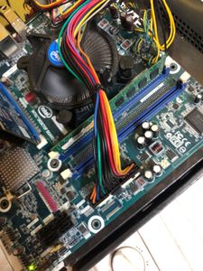Intel Desktop Board With I3 Processor Working