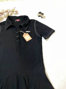 Pink Body Con,Black Polo Neck &amp; Shein Ruffle Dress