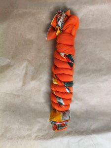 Orange Braided Headband