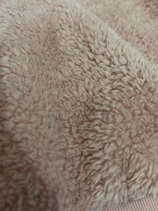 Pink cropped Fur sweatshirt