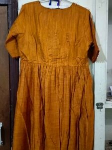 Embroidered Mustard patiyala set