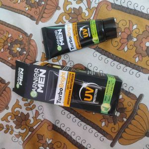 Garnier Men TURBO BRIGHT UV protection