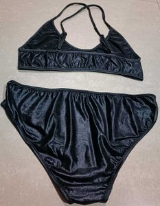 Sexy Black Bra And Panty