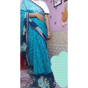 Combo Of Two Georgette Saree