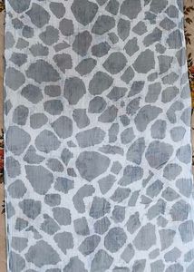 Women Off-white and Grey Printed Stole