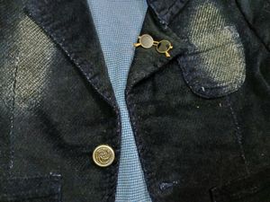 Kids&#39; Blue Denim Blazer
