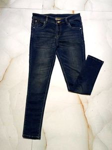 Dark Blue Denim Jeans