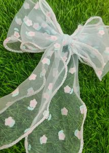 Cutest Floral Bow Clip