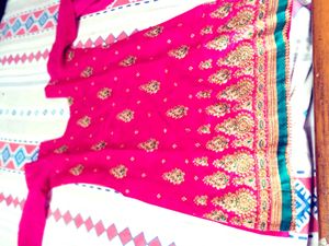 silk suit with saree
