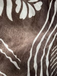 Brown Printed Saree