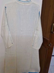 Stylish White Kurta