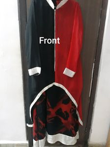 Plus Size DesiGner Tail Zipper + Gown Set