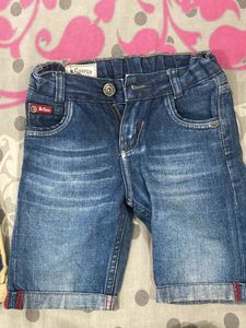 3 To 4 Year Boys Shorts And Jeans