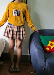 Suede Mustard Sweater