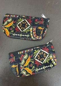 Hand made pouches - Set of 2