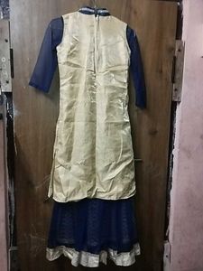 Blue &amp; Cream Dress