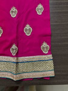Pink Embroidered Kurta Set
