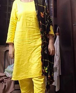 Yellow Salwar Kameez