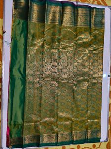 Pink Silk Saree