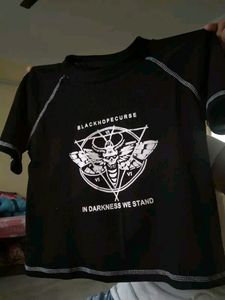 Girls Stylish Crop T Shirt