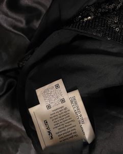 H&amp;M Black Sequin Skirt