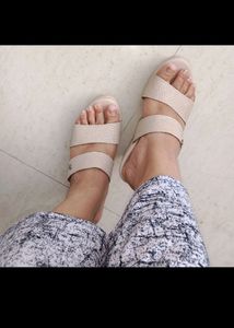 Nude Bata Heels