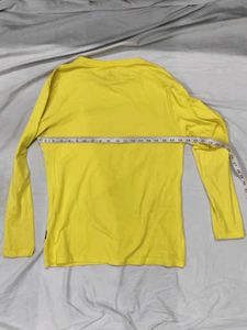 Lemon Yellow Long Sleeve T-Shirt
