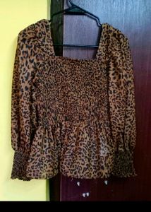 Harpa animal print Top