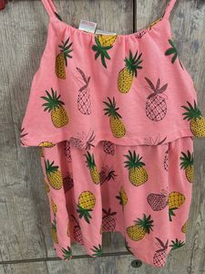 ZARA Pineapple Print Top