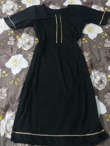 Elegant Black Kurta