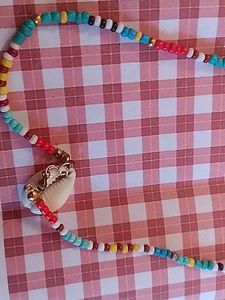 Beaded Charm Necklace