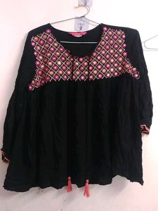 Boho Embroidered Top,new