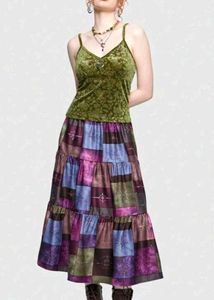 Floral Midi Skirt For Women