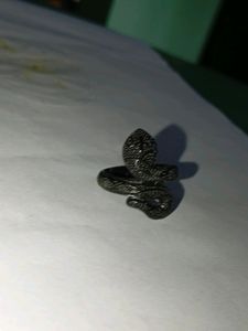 Black Snake Ring