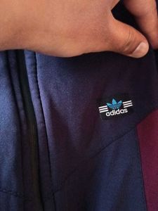 Stylish Two-Tone Track Jacket