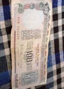 Rare 100 Rupee Note
