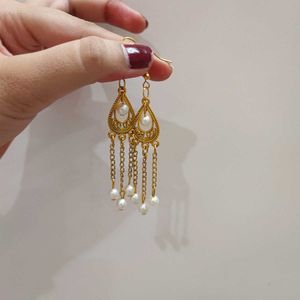 Golden Celestial Earrings