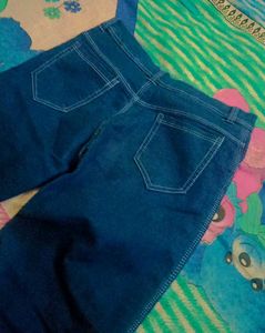 Dark Blue Denim Jeans