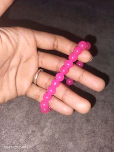 Black And Pink Bracelet Combo