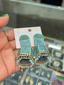 Woman Jhumka