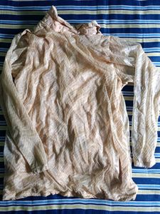 Golden Party Wear Top