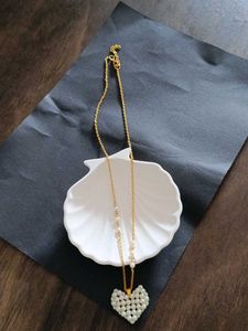 Pearl Heart Necklace 💖