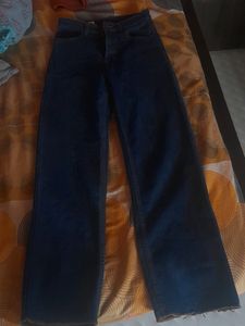 Kotty Straight Dark Blue Jeans