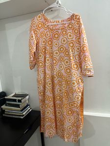 3pcs Floral Print co ord Kurta set