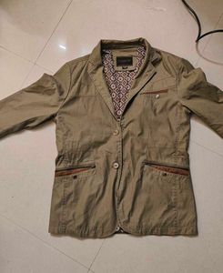 Stylish Korean Khaki Blazer