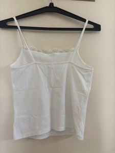 H&amp;M LACE DETAIL CAMI TOP