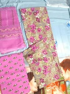 Pure Cotton Suit Set For Women