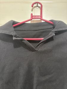 Ribbed Long Sleeve Crop Top - 28 sized