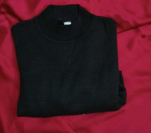 Cozy Black Knit Sweater