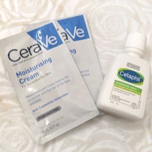 Cerave & Cetaphil Moisturizing Lotions combo of 3